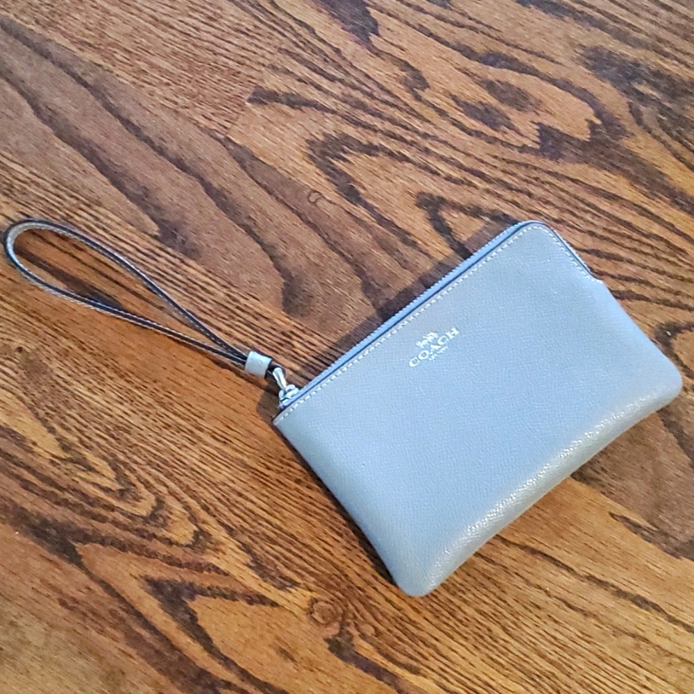 Grey Coach Wristlet